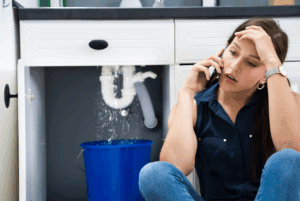 Spoedinterventie bij waterlek onder gootsteen 