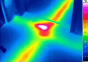 Lekdetectie met thermische camera in Brussel door Hydro-Therm 