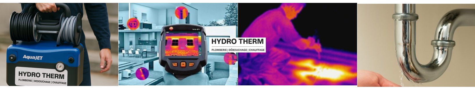Logo Hydro Therm, plombier à Bruxelles pour débouchage et détection de fuite 7j/7
