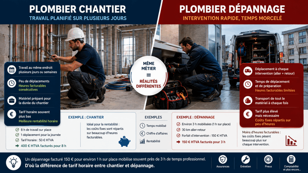 Plombier à Bruxelles : chantier et dépannage de plomberie