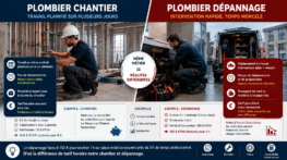 Plombier à Bruxelles : chantier et dépannage de plomberie